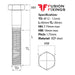 Size guide for M12 x 80mm Hex Bolt (Part Threaded Bolt) BZP, DIN 931 Grade 8.8