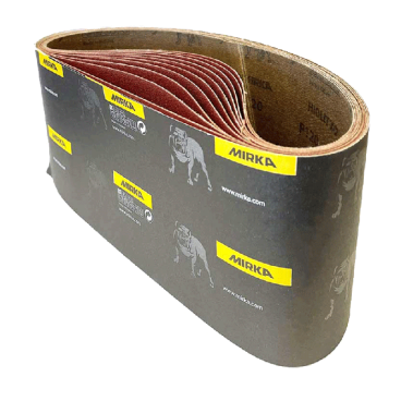 Mirka Hiolit XO 100mm x 610mm Sanding Belt P60 Grit - Pack of 10, 5941600160 part of a growing brand at Fusion Fixings