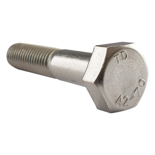 Product image for M12 x 95mm Hex Bolt (Part Threaded Bolt) A2 stainless steel, DIN 931