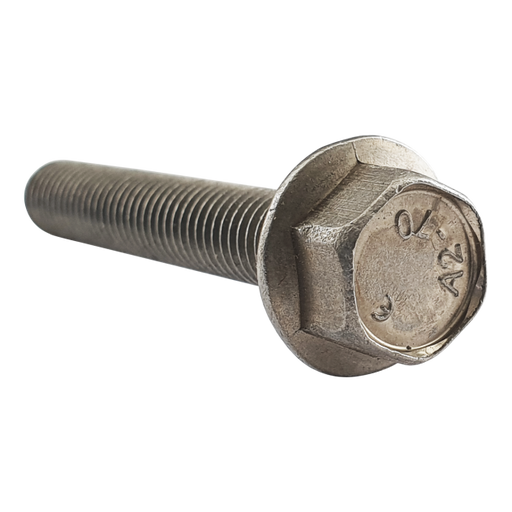 Hex Flange Bolt, A2 Stainless Steel DIN 6921
