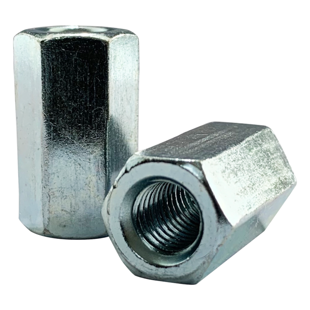 M20 x 60mm Hex Stud Connector Nut BZP DIN 6334