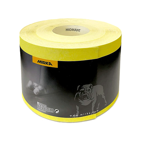 Product image for Mirka Hiomant 115mm x 50m Sandpaper Roll P60 Grit, 4151110160