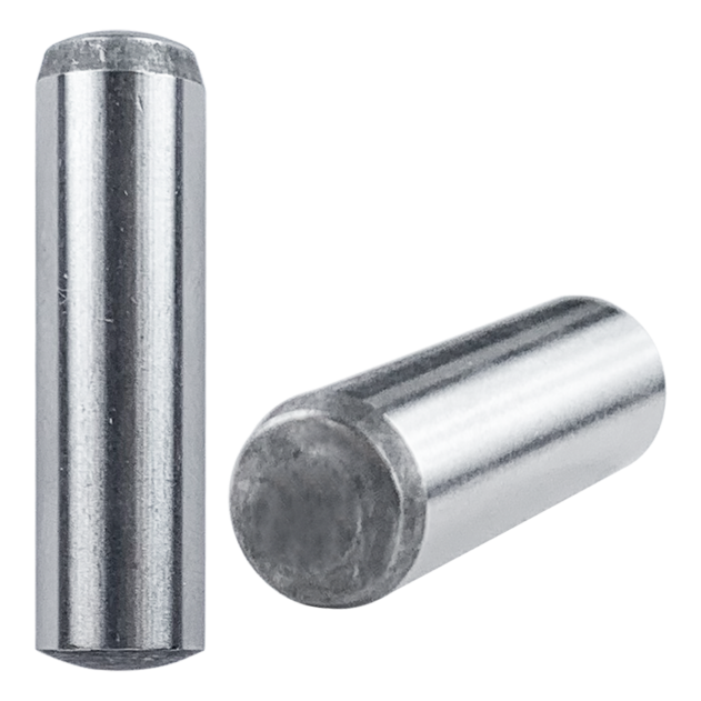 Product image for 1/16” x 7/16”, Metal Dowel Pin, Hard & Ground, ANSI B18.8.2