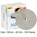 Mirka 150mm Iridium Sanding Discs (121 Holes) 80 Grit - Pack of 100, 246CH09980 part of a growing brand at Fusion Fixings
