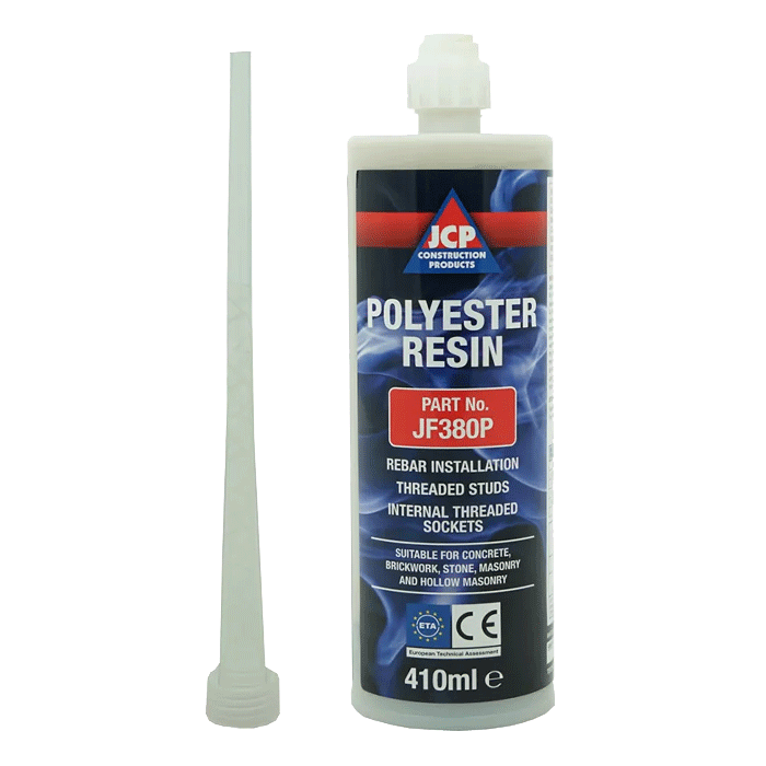 JCP Polyester Chemical Resin ETA Option 7 CE - 410ml (JF380P)