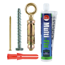 Concrete and masonry fixings. A comprehensive range of robust fixings for use in harder substrates at competitive prices.