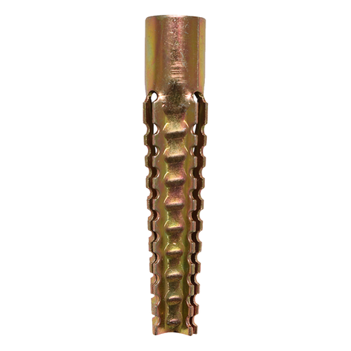 10 x 60mm Metal Expansion Wall Plugs - Screw Size 6mm - 8mm (Box of 50)