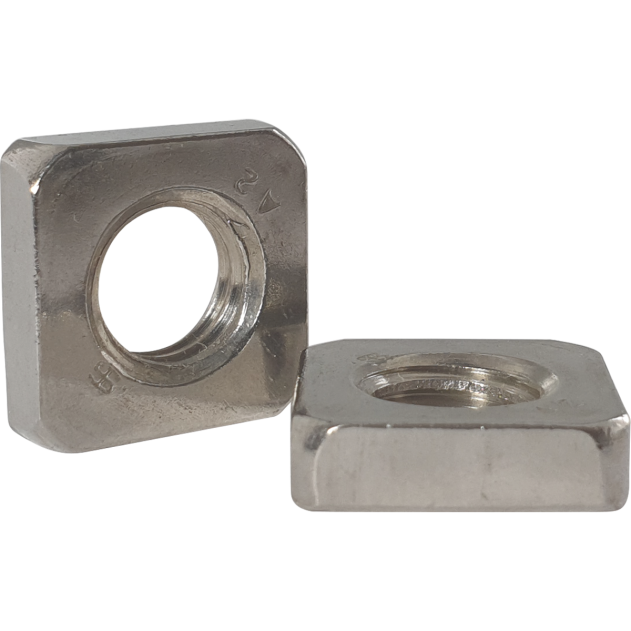 M3 Square Nut A2 Stainless Steel DIN 562