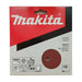 Makita 150mm Sanding Discs (6 holes), 100 Grit, Pack of 10, P-37502. Part of a growing range of sanding discs available at Fusion Fixings