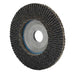 Tyrolit 120 Grit Flap Discs, 115mm PREMIUM Long Life C-TRIM Flap Discs, 28N ZA120T-B (Pack of 10)