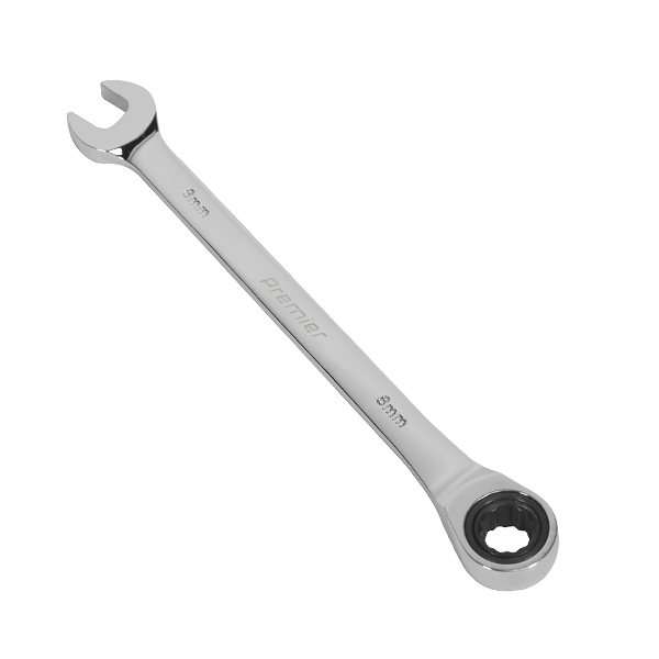 Product image for 8mm Sealey Combination Ratchet Spanner (RCW08)