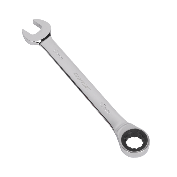 17mm Sealey Combination Ratchet Spanner (RCW17) part of a growing range from Fusion Fixings