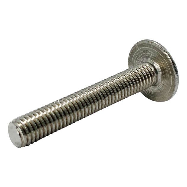 M4 x 30mm Slot Mushroom Head Roofing Bolt A2 Stainless