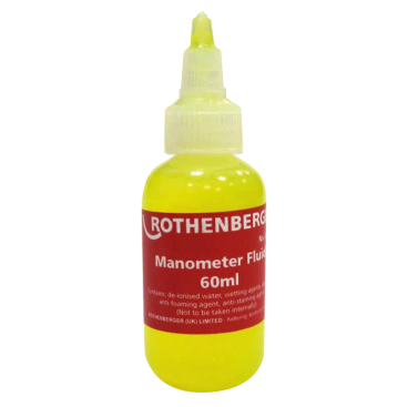 Rothenberger 67074 Manometer Fluid 60ml. Part of a growing range of Rothenberger available at Fusion Fixings.