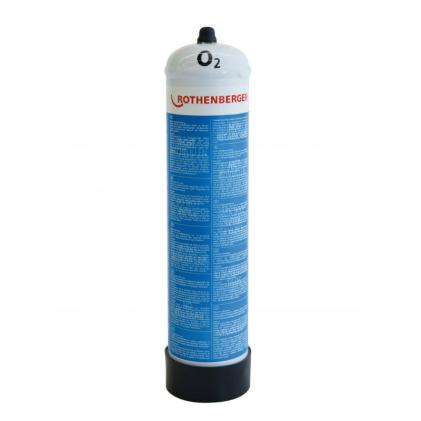 Rothenberger 35750 Disposable Oxygen Cylinder with 100 Bar - 950ml