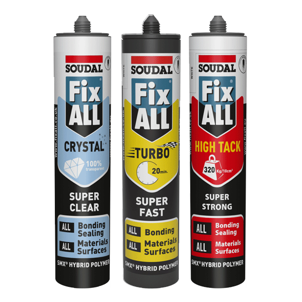Soudal Adhesives for all weather use from Fusion Fixings