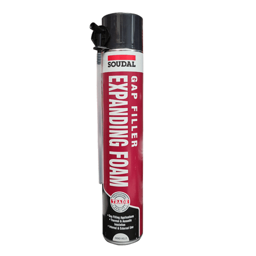 Soudal Expanding Foam B3, Hand Held, 750ml (116744). Part of a growing range of expanding foams now available.