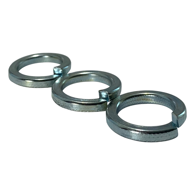 M4 Square Spring Lock Washer Zinc Plated DIN 7980