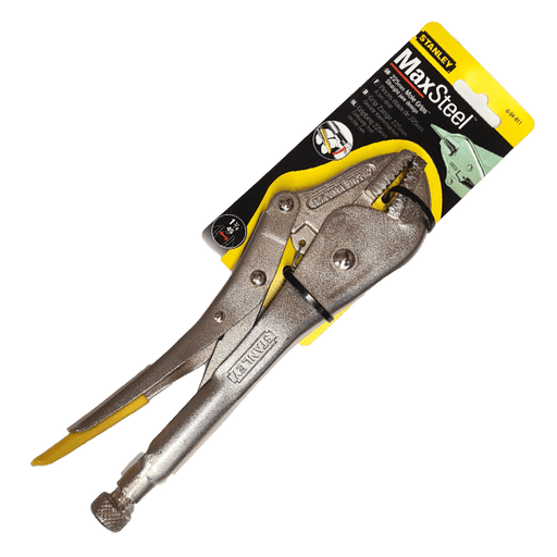 Stanley pliers image for the Stanley 0-84-811 7" Locking Straight Jaw Pliers