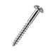 Product image for 6mm (No.14) x 45mm Slotted Round Head Wood Screw, A2 Stainless Steel, DIN 96 part of an expanding range from Fusion Fixings