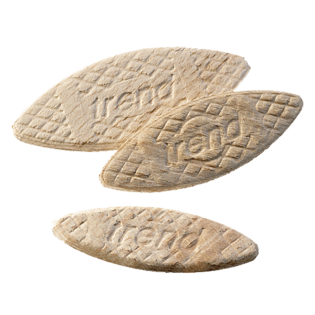 Trend BSC/0/100, No. 0 Size Compressed Beech Biscuits, Pack of 100