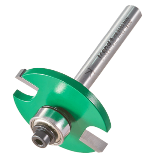 Trend Biscuit Jointer Router Cutter, 37.2mm, C152X1/4TC. Supplied from Fusion Fixings as part of a growing range of Trend biscuit cutters.