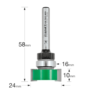 Trend Craft Pro intumescent strip cutter dimensions.