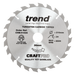 Trend Circular Saw Blade, 210mm x 30mm x 24T, CSB-21024 . Part of a large range of Trend Saw blades from Fusion Fixings