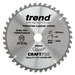 255mm x 30mm Craft Pro circular saw blade from Trend