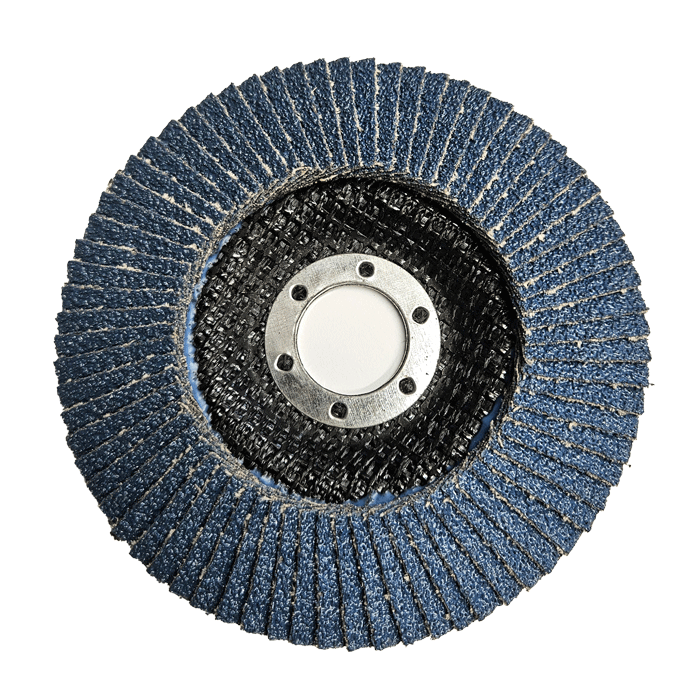 Tyrolit 40 Grit Flap Discs, 115mm BASIC 2in1 Flap Disc, 27A, ZA40-325 (Pack of 10)