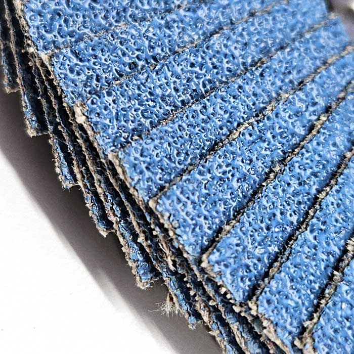 Detail image of the Tyrolit 60 Grit Flap Discs, 115mm BASIC 2in1 Flap Disc, 27A, ZA60-325  (Pack of 10)
