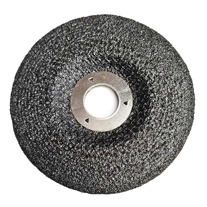 Reverse of the Tyrolit Grinding Disc, 115 x 6mm, BASIC 2in1 Rough Grinding Wheel, 27C, A30 Q-BF (Pack of 10)