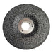 Reverse of the Tyrolit Grinding Disc, 115 x 6mm, BASIC 2in1 Rough Grinding Wheel, 27C, A30 Q-BF (Pack of 10)