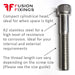 Second info panel for 10-24 UNC x 3/4 Inch Socket Cap Head Screw, A2 Stainless Steel (ASME B18.3)