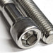 Product image for 3/8 UNC x 4 Inch Socket Cap Head Screw, A2 Stainless Steel (ASME B18.3)
