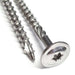 Detail product image for the Timco 8 x 100mm, Wafer Head Timber Screws. Shows the wafer head and the screw point
