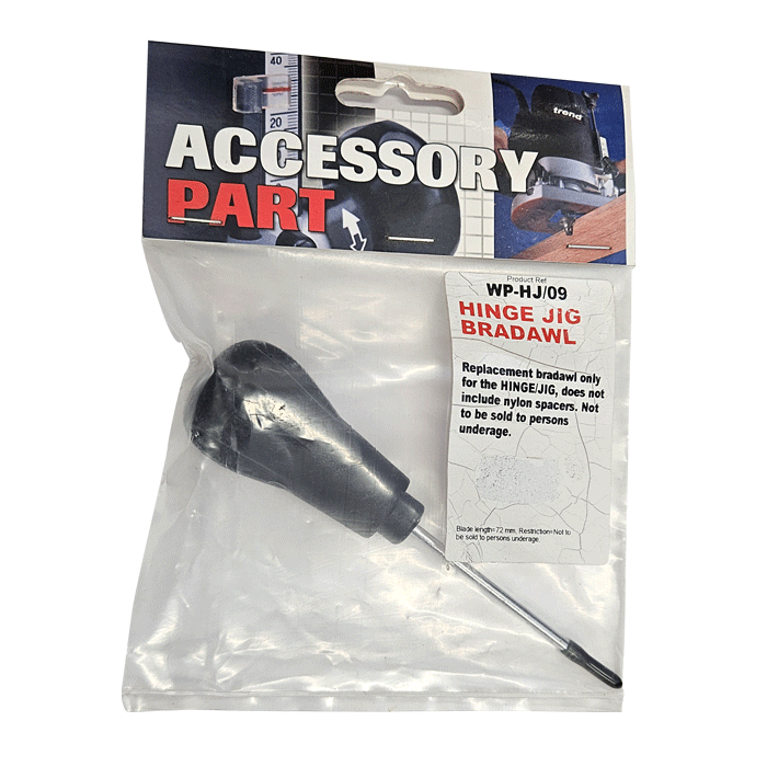 Trend Replacement Bradawl for HINGE JIG (WP-HJ/09) - Clearance