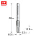 6.3mm Dia. x 12.7mm Cut Trend CraftPro 3.2mm Radius Router Cutter 1/4 Inch Shank (C052X1/4TC)