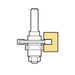 Size guide for the Trend Tongue and Groove Set Router Cutter 41mm dia (158X1/2TC)