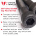 Promo indo image for the 63 IncSocket Cap Head Screw, Self Colour Grade 12.9 Steel (ASME B18.3) 
