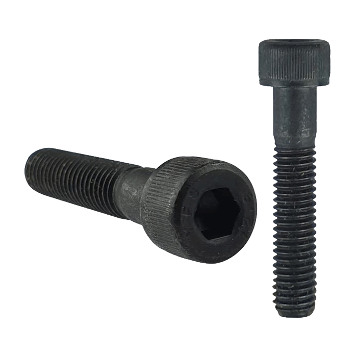 6-32 UNC x 3 Inch Socket Cap Head Screw, Self Colour Grade 12.9 Steel (ASME B18.3)
