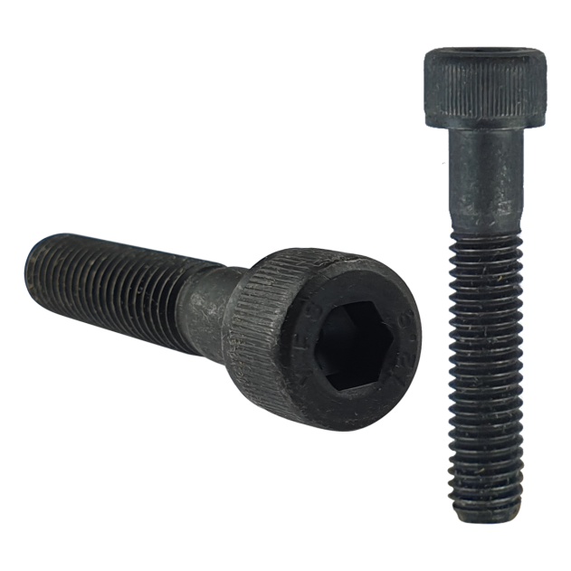 Product photography for M4 x 6mm Socket Cap Head Screw, Self Colour, DIN 912