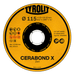 Tyrolit CERABOND X Cutting Discs, 115 x 1mm, Metal Cutting Discs, 41 CA60Q-BFPX (Tub of 25)