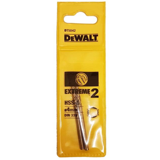 DeWALT DT5042 4mm Extreme 2 HSS-G Drill Bit