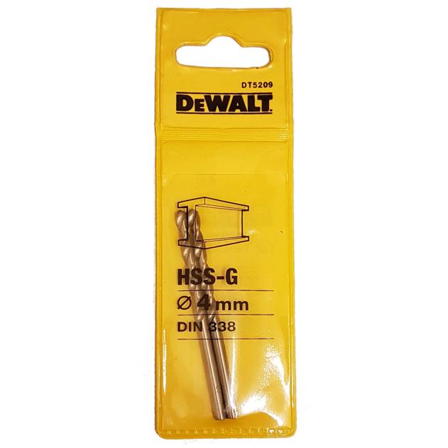 DeWALT DT5209 HSS-G Jobber Drill Bit 4mm