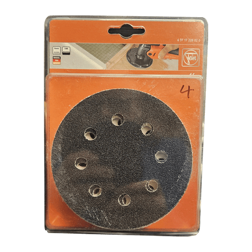 115mm Fein Hook & Loop Sanding Discs 80 Grit - Pack of 16 (63717228020) - CLEARANCE