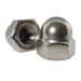 Hexagon Dome Nut Metric A2 (304) Stainless Steel, DIN 1587