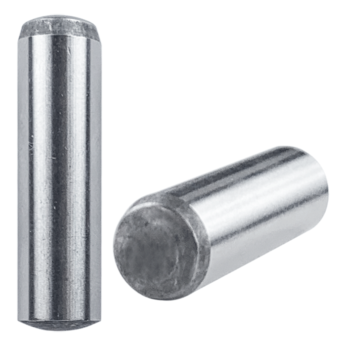Product image for 12 x 60mm Dowel Pin, Hardened & Ground Steel, Self-Colour, DIN 6325
