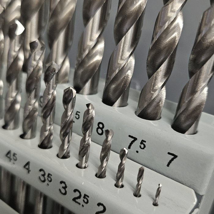 Maktia 19 Piece HSS Ground Point Drill Bit Set (P-19906) - Clearance