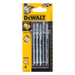 Pack image for the 100mm XPC DeWalt jigsaw blades for wood, T111C, HCS - Pack of 5 (DT2211-QZ) - CLEARANCE